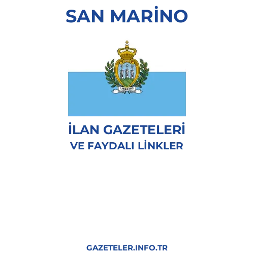 San Marino İlan Gazeteleri - Popüler gazetelerin kapakları