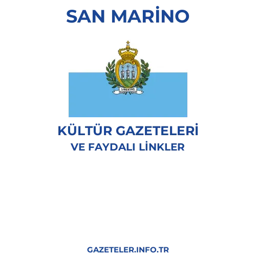 San Marino Kültür Gazeteleri - Popüler gazetelerin kapakları