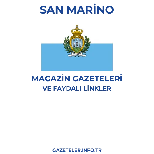 San Marino Magazin Gazeteleri - Popüler gazetelerin kapakları