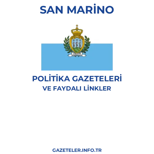 San Marino Politika Gazeteleri - Popüler gazetelerin kapakları