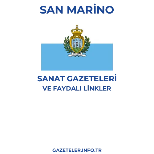 San Marino Sanat Gazeteleri - Popüler gazetelerin kapakları