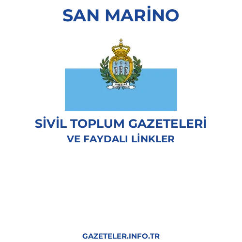 San Marino Sivil Toplum Gazeteleri - Popüler gazetelerin kapakları