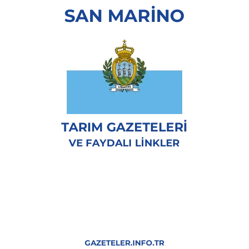 San Marino Tarım Gazeteleri - Popüler gazetelerin kapakları