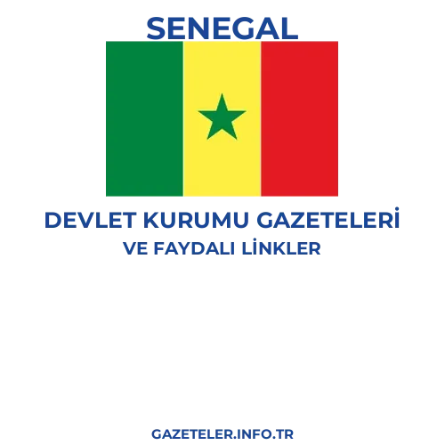 Senegal Devlet Kurumu Gazeteleri - Popüler gazetelerin kapakları