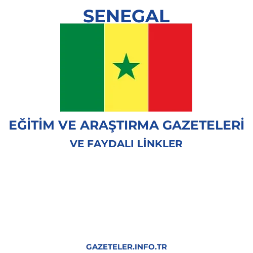 Senegal Eğitim Ve Araştırma Gazeteleri - Popüler gazetelerin kapakları