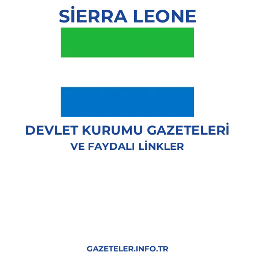 Sierra Leone Devlet Kurumu Gazeteleri - Popüler gazetelerin kapakları