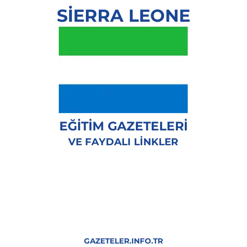 Sierra Leone Eğitim Gazeteleri - Popüler gazetelerin kapakları