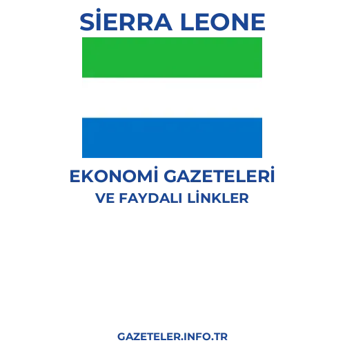 Sierra Leone Ekonomi Gazeteleri - Popüler gazetelerin kapakları