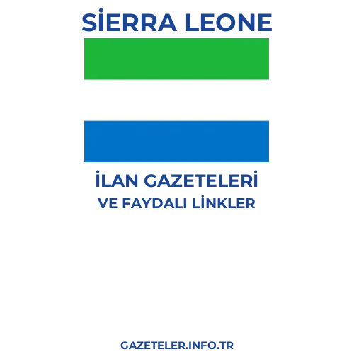 Sierra Leone İlan Gazeteleri - Popüler gazetelerin kapakları