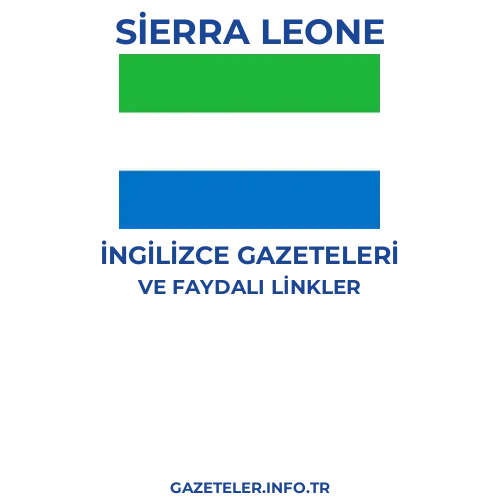 Sierra Leone İngilizce Gazeteleri - Popüler gazetelerin kapakları