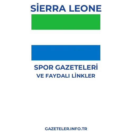 Sierra Leone Spor Gazeteleri - Popüler gazetelerin kapakları