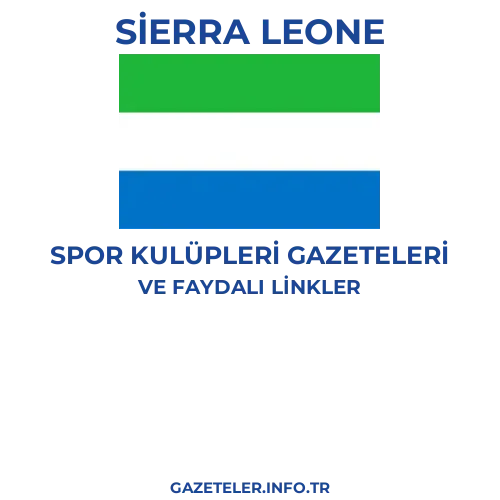 Sierra Leone Spor Kulupleri Gazeteleri - Popüler gazetelerin kapakları