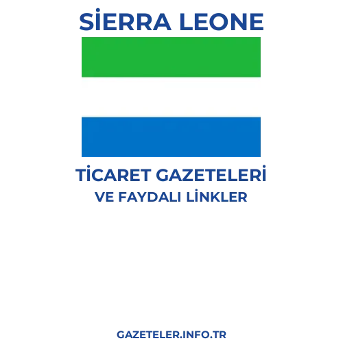 Sierra Leone Ticaret Gazeteleri - Popüler gazetelerin kapakları