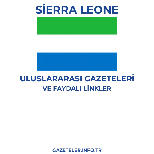 Sierra Leone Uluslararası Gazeteleri - Popüler gazetelerin kapakları