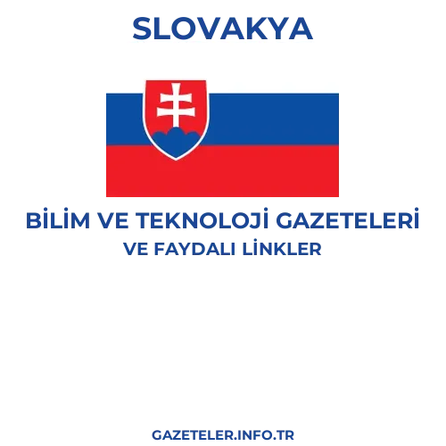 Slovakya Bilim Ve Teknoloji Gazeteleri - Popüler gazetelerin kapakları