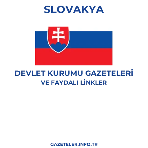 Slovakya Devlet Kurumu Gazeteleri - Popüler gazetelerin kapakları