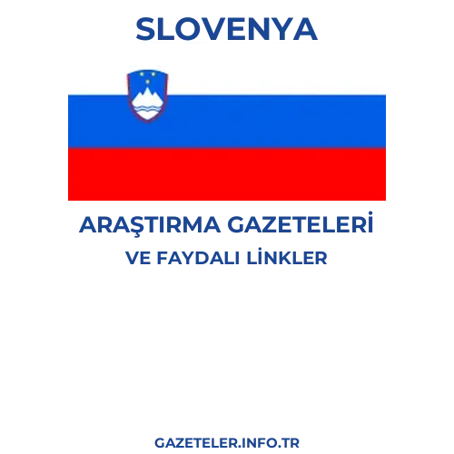 Slovenya Araştırma Gazeteleri - Popüler gazetelerin kapakları