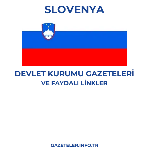 Slovenya Devlet Kurumu Gazeteleri - Popüler gazetelerin kapakları