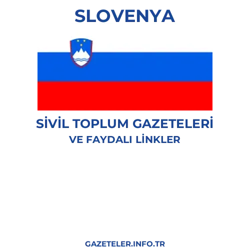 Slovenya Sivil Toplum Gazeteleri - Popüler gazetelerin kapakları