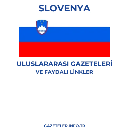 Slovenya Uluslararası Gazeteleri - Popüler gazetelerin kapakları