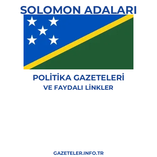 Solomon Adaları Politika Gazeteleri - Popüler gazetelerin kapakları