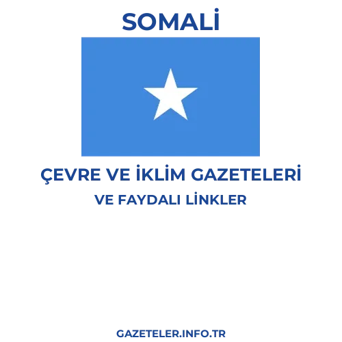 Somali Çevre Ve Iklim Gazeteleri - Popüler gazetelerin kapakları