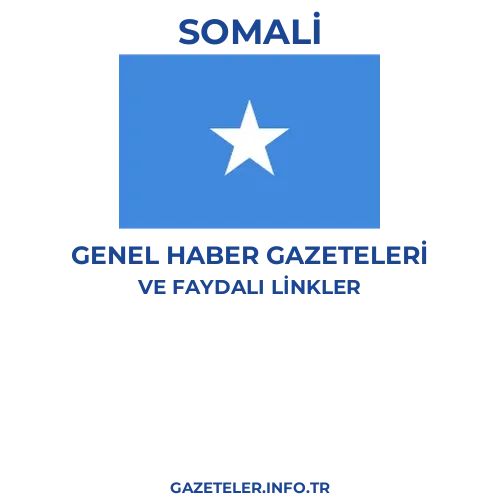 Somali Genel Haber Gazeteleri - Popüler gazetelerin kapakları