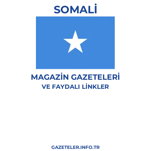 Somali Magazin Gazeteleri - Popüler gazetelerin kapakları