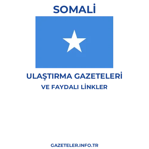 Somali Ulaştırma Gazeteleri - Popüler gazetelerin kapakları