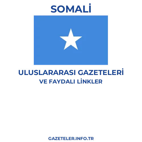 Somali Uluslararası Gazeteleri - Popüler gazetelerin kapakları