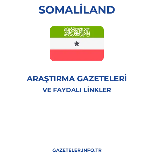 Somaliland Araştırma Gazeteleri - Popüler gazetelerin kapakları