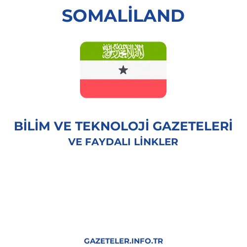 Somaliland Bilim Ve Teknoloji Gazeteleri - Popüler gazetelerin kapakları