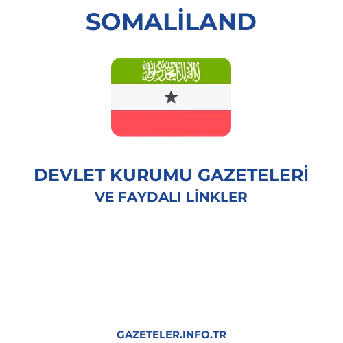 Somaliland Devlet Kurumu Gazeteleri - Popüler gazetelerin kapakları