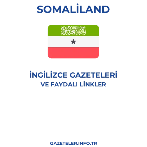 Somaliland İngilizce Gazeteleri - Popüler gazetelerin kapakları