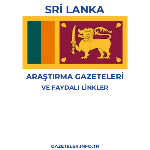 Sri Lanka Araştırma Gazeteleri - Popüler gazetelerin kapakları