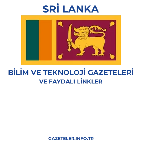 Sri Lanka Bilim Ve Teknoloji Gazeteleri - Popüler gazetelerin kapakları