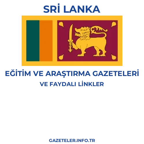 Sri Lanka Eğitim Ve Araştırma Gazeteleri - Popüler gazetelerin kapakları