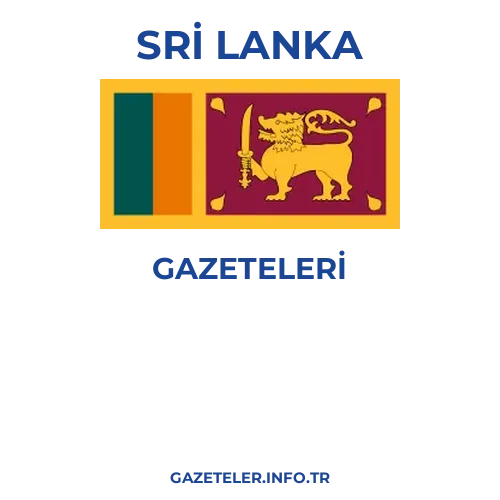 Sri Lanka Genel Gazeteleri - Popüler gazetelerin kapakları