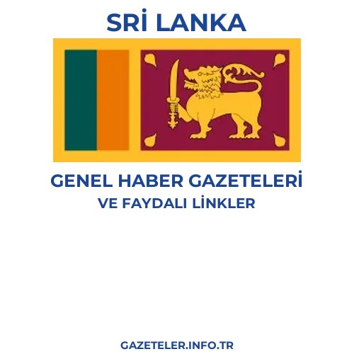 Sri Lanka Genel Haber Gazeteleri - Popüler gazetelerin kapakları