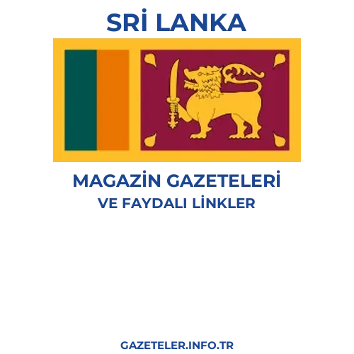 Sri Lanka Magazin Gazeteleri - Popüler gazetelerin kapakları