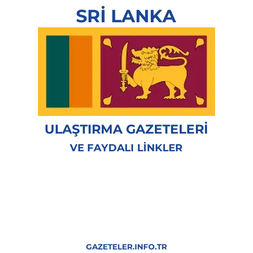 Sri Lanka Ulaştırma Gazeteleri - Popüler gazetelerin kapakları