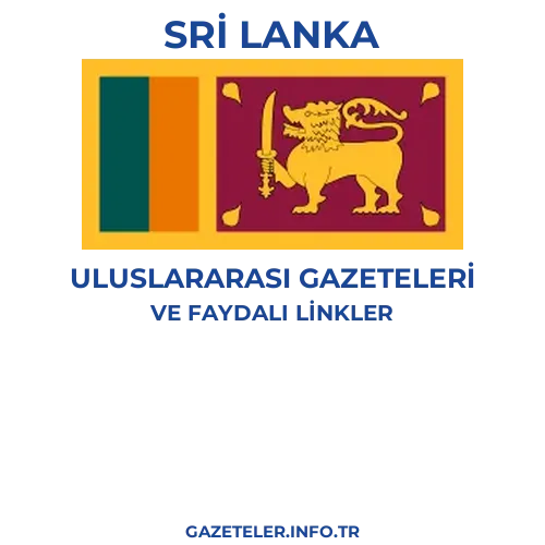 Sri Lanka Uluslararası Gazeteleri - Popüler gazetelerin kapakları