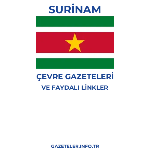 Surinam Çevre Gazeteleri - Popüler gazetelerin kapakları