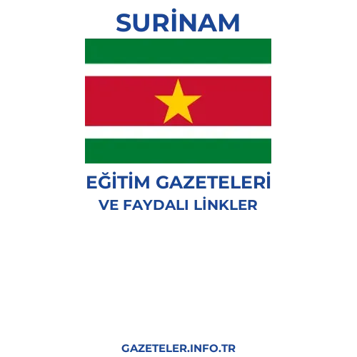 Surinam Eğitim Gazeteleri - Popüler gazetelerin kapakları