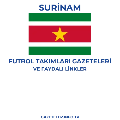 Surinam Futbol Takimlari Gazeteleri - Popüler gazetelerin kapakları