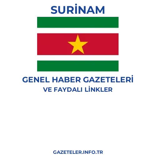 Surinam Genel Haber Gazeteleri - Popüler gazetelerin kapakları