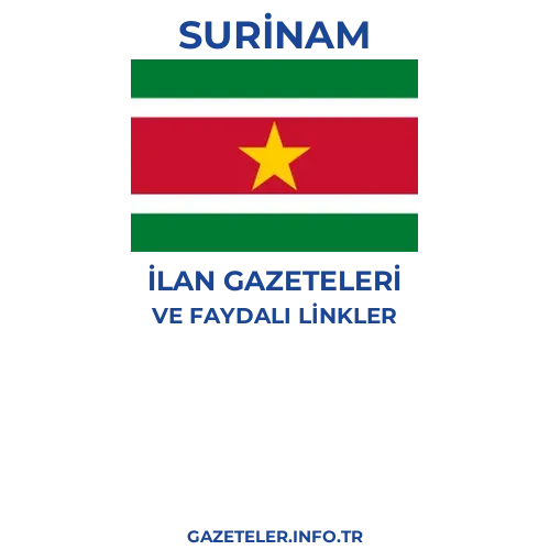 Surinam İlan Gazeteleri - Popüler gazetelerin kapakları