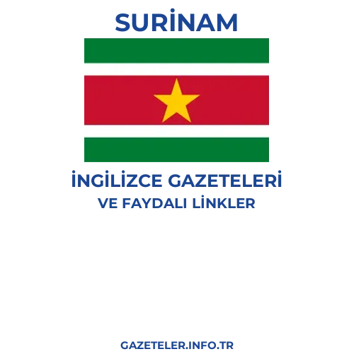 Surinam İngilizce Gazeteleri - Popüler gazetelerin kapakları