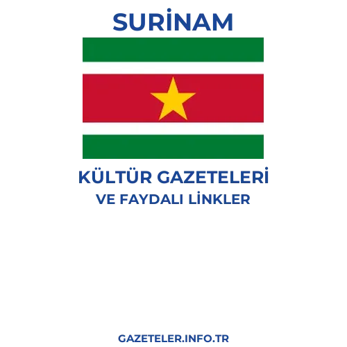 Surinam Kültür Gazeteleri - Popüler gazetelerin kapakları