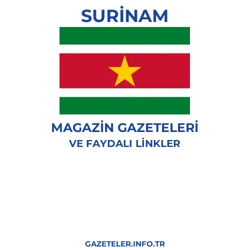 Surinam Magazin Gazeteleri - Popüler gazetelerin kapakları